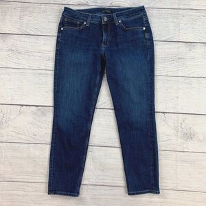 Silver Jeans Suki sz 29 Skinny Crop Dark Wash Inseam 24.5"